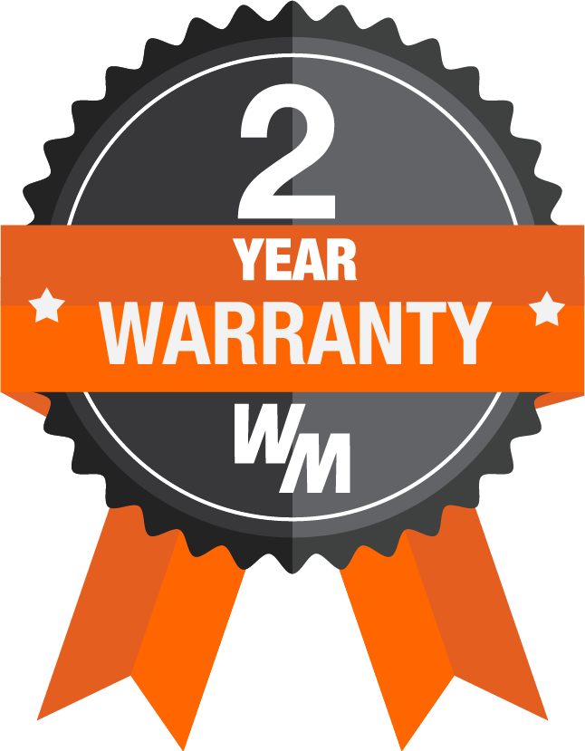 2-Year Warranty