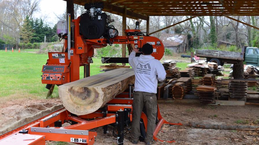 MM Working on the Sawmill