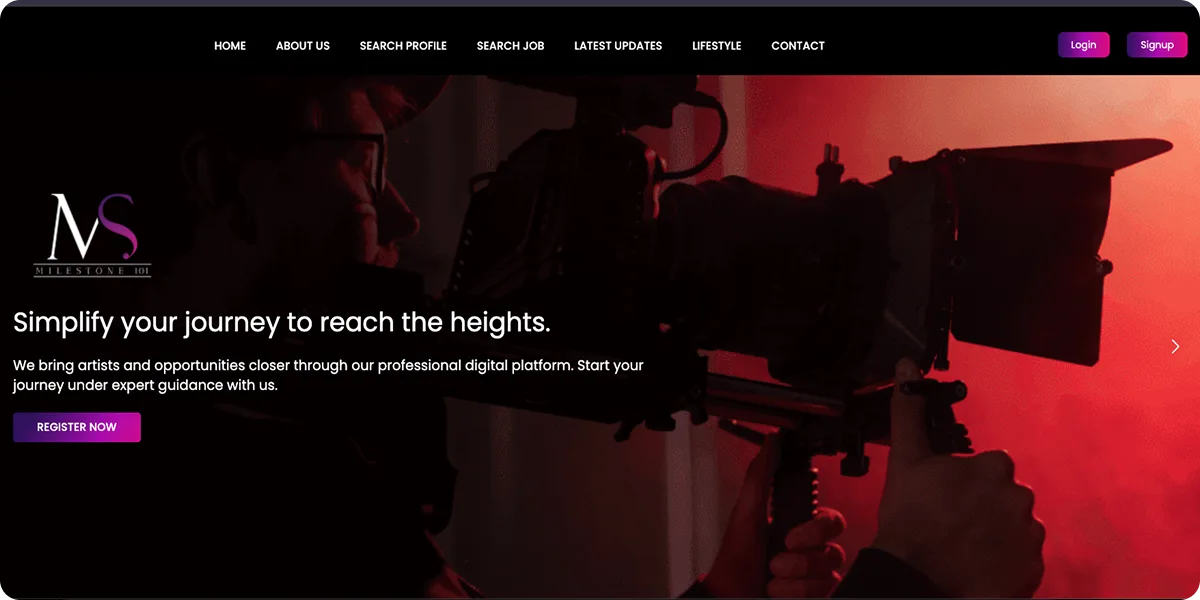 Milestone101 Media Project