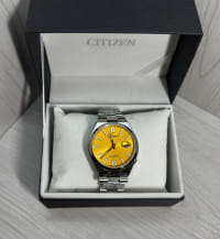 Reloj Citizen Tsuyosa Dial Amarillo, original con garantía