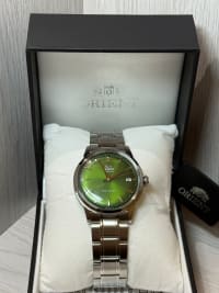 Reloj Orient Bambino Automatico Dial Verde, original con garantía