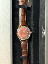 Reloj Orient Bambino Automatico Dial Romano Bordo, original con garantía