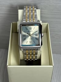 Reloj Casio Tank MTP-B190SG-9BVDF, original con garantía