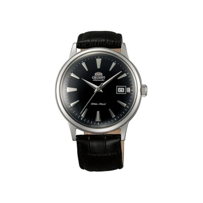 Reloj Orient Bambino Cuero Negro Dial Negro, original con garantía