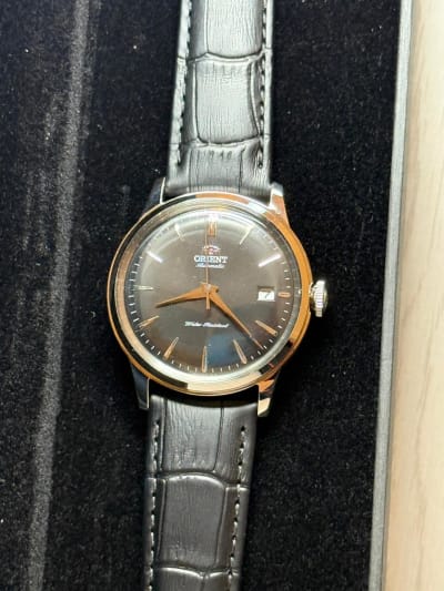 Reloj Orient Bambino Automatico Dial Negro, original con garantía