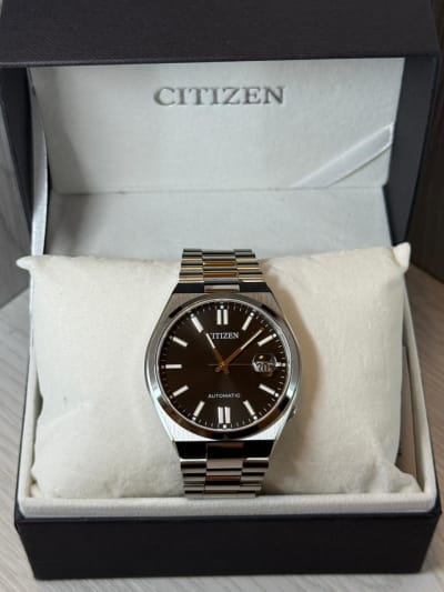 Reloj Citizen Tsuyosa Automatico Dial Negro
