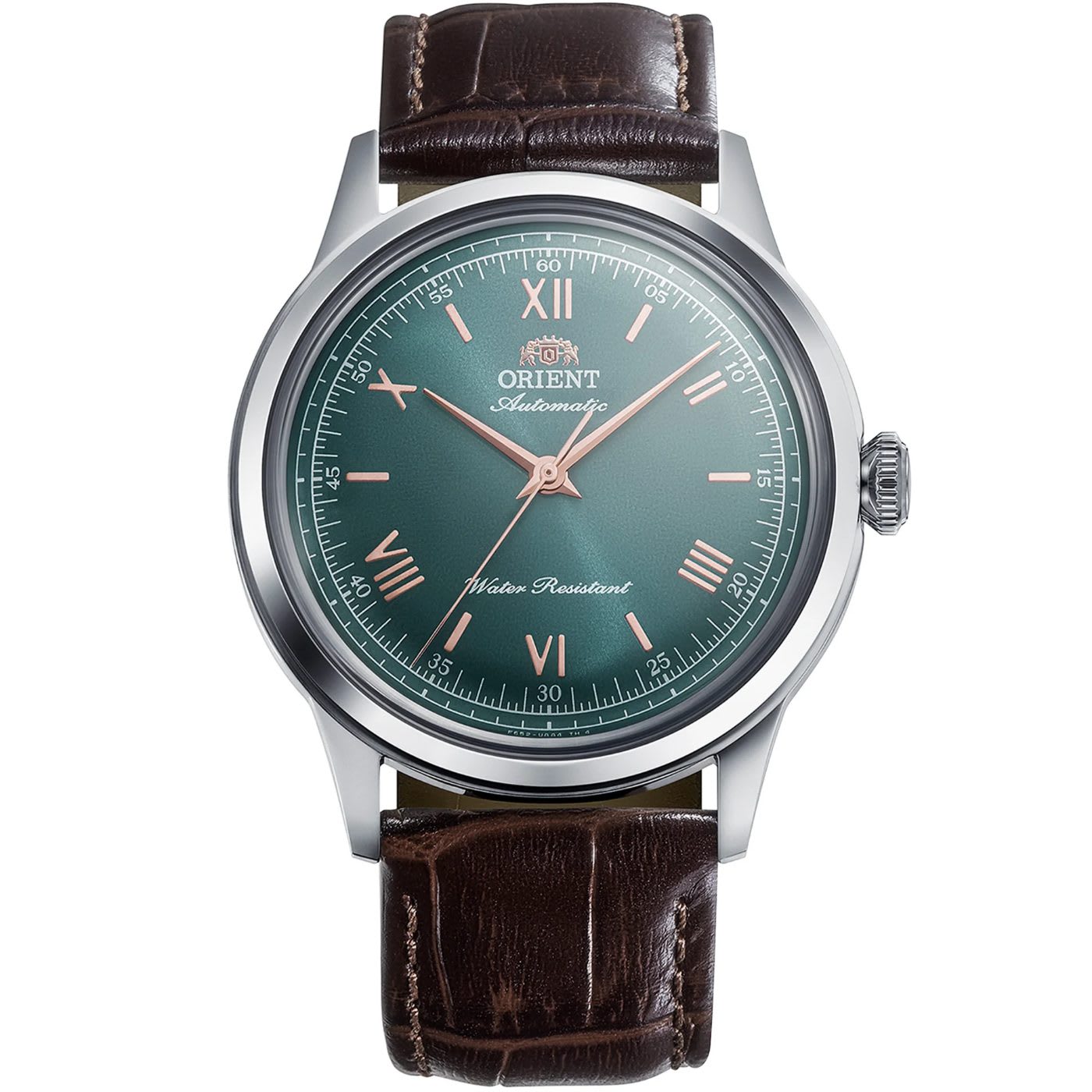 Bambino Cuero Marron Dial Verde