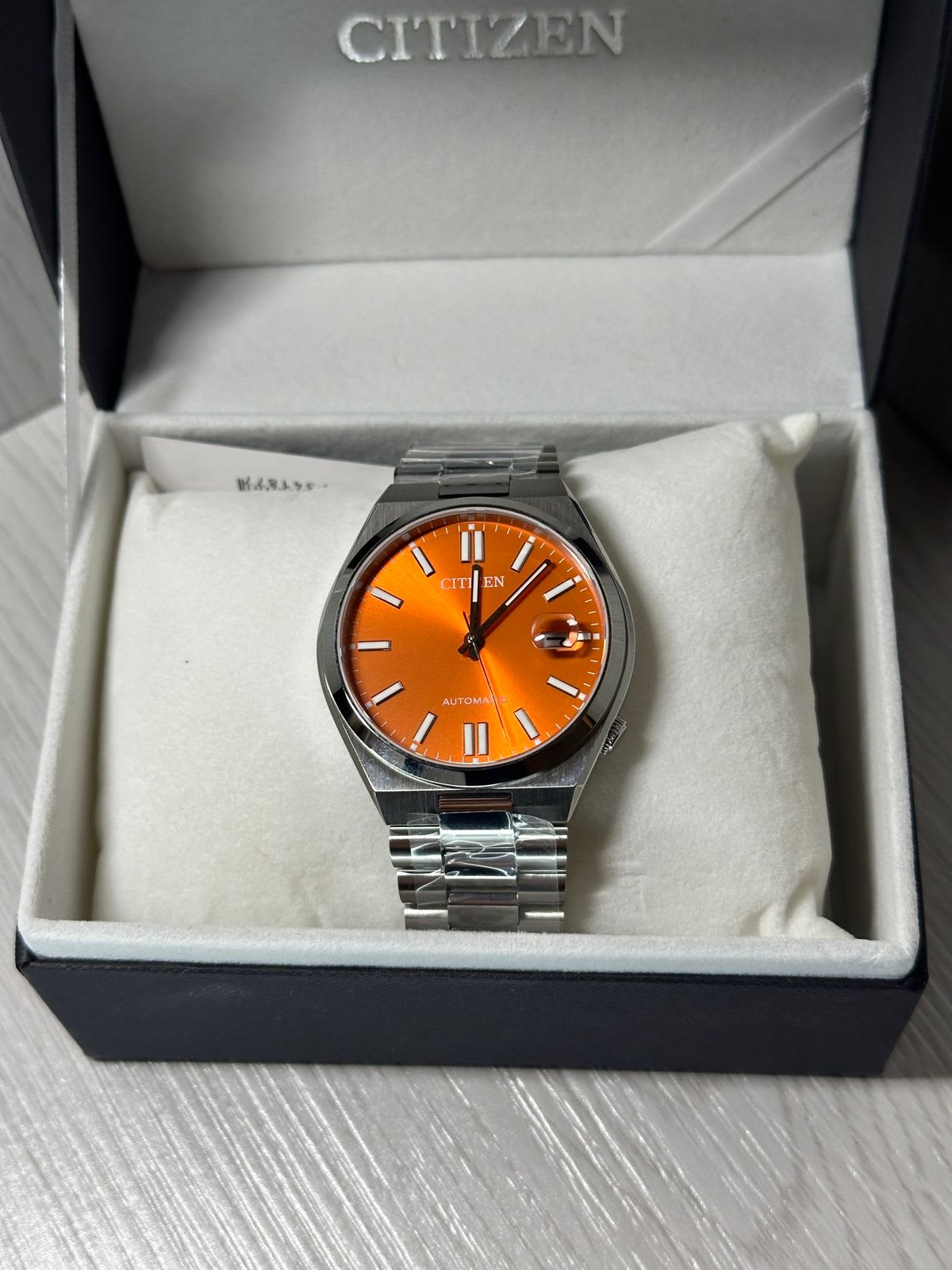 Citizen Tsuyosa Dial Naranja