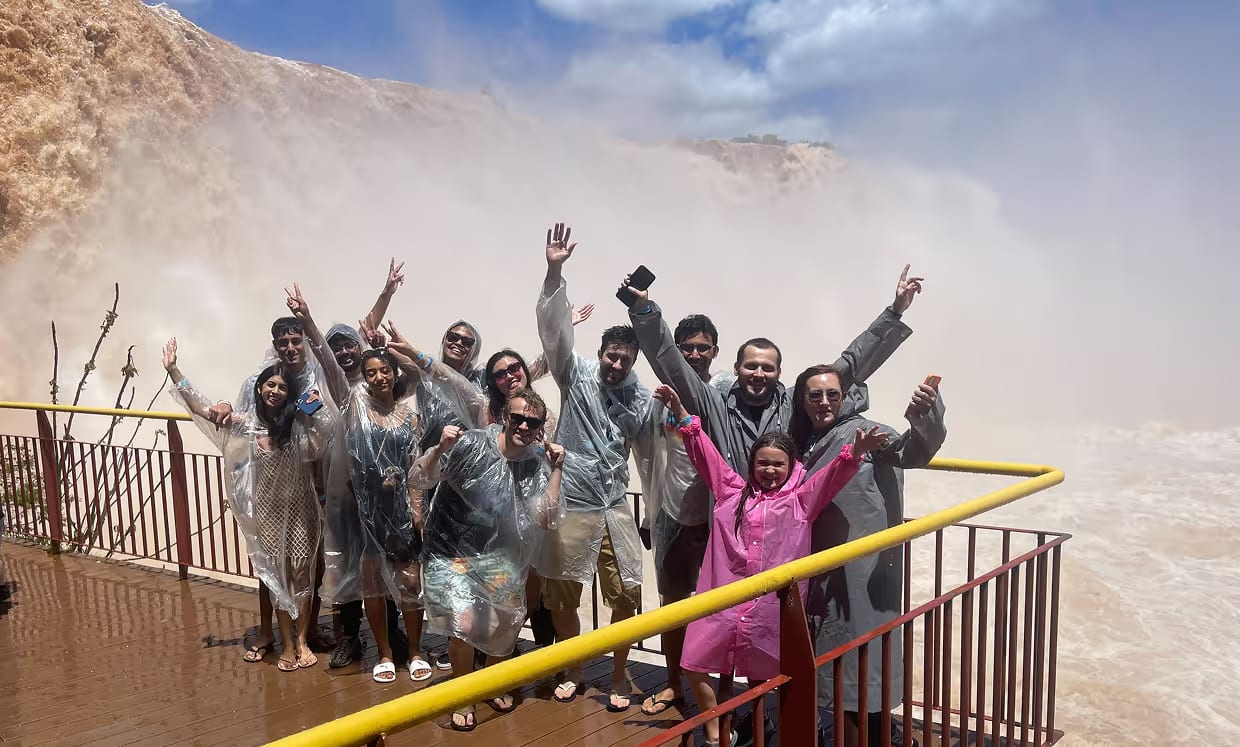 AE Studio team at Foz do Iguacu, Brazil retreat 2022