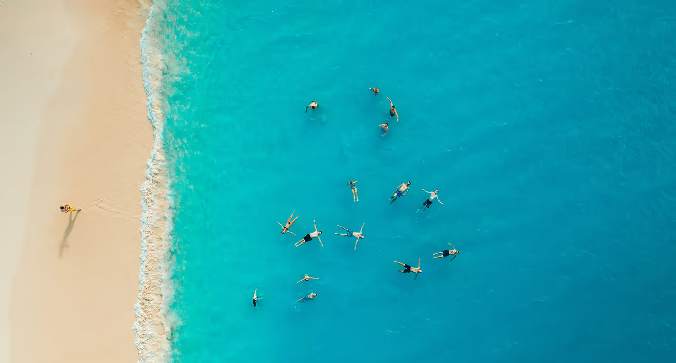 AE Studio team at Turks & Caicos retreat 2018