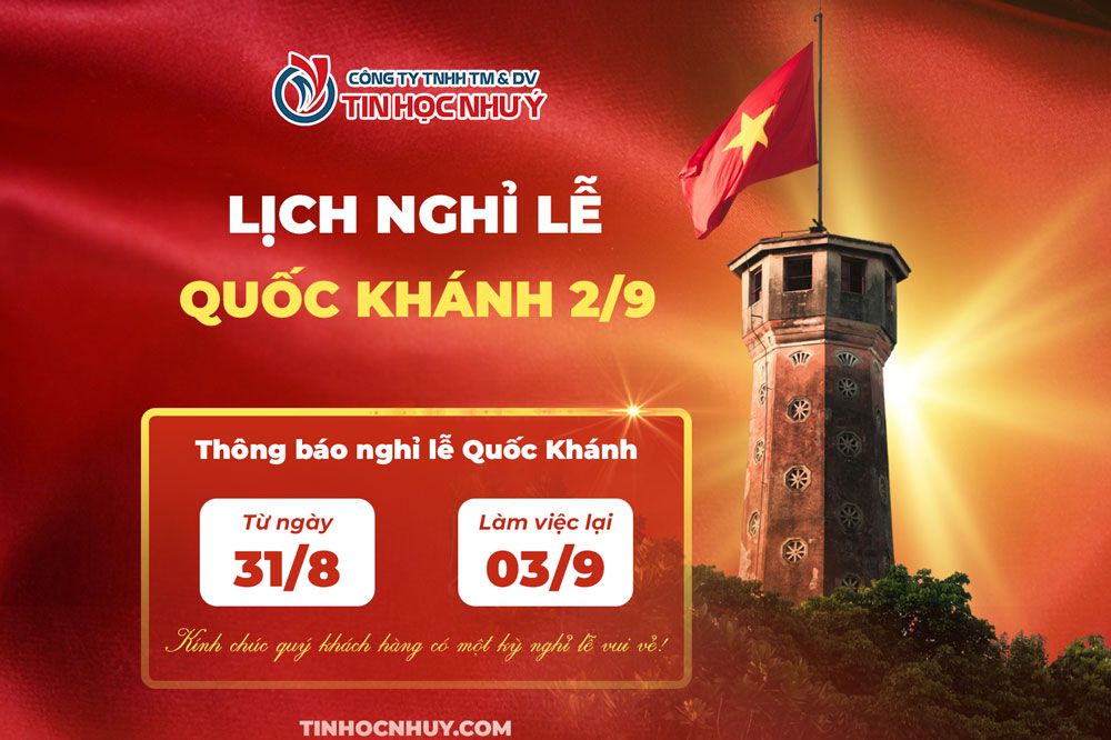 Thông báo lịch nghỉ lễ Quốc Khánh 2025