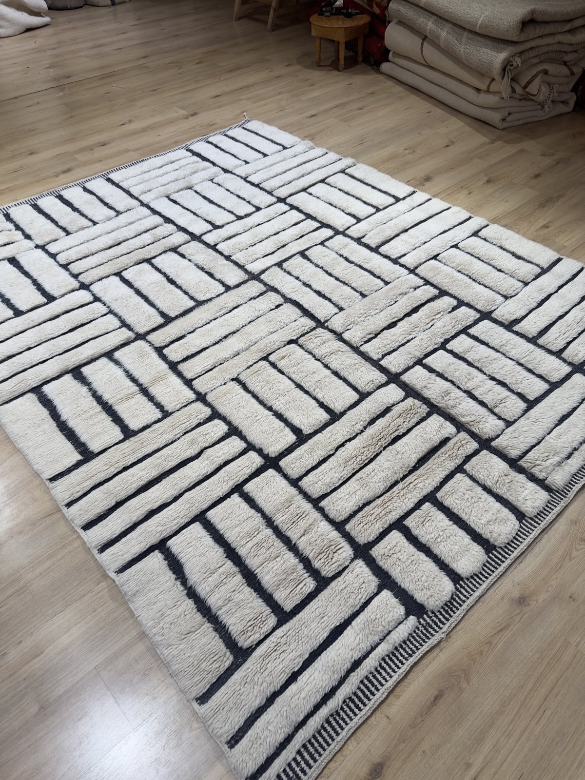 The Rotating Brickwork Rug