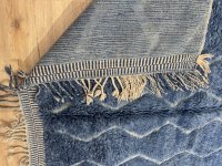 The Slate & Gold Triangle Kilim view 1