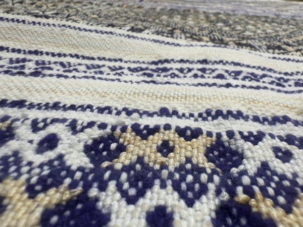 The Indigo Medallion Ceremonial Rug