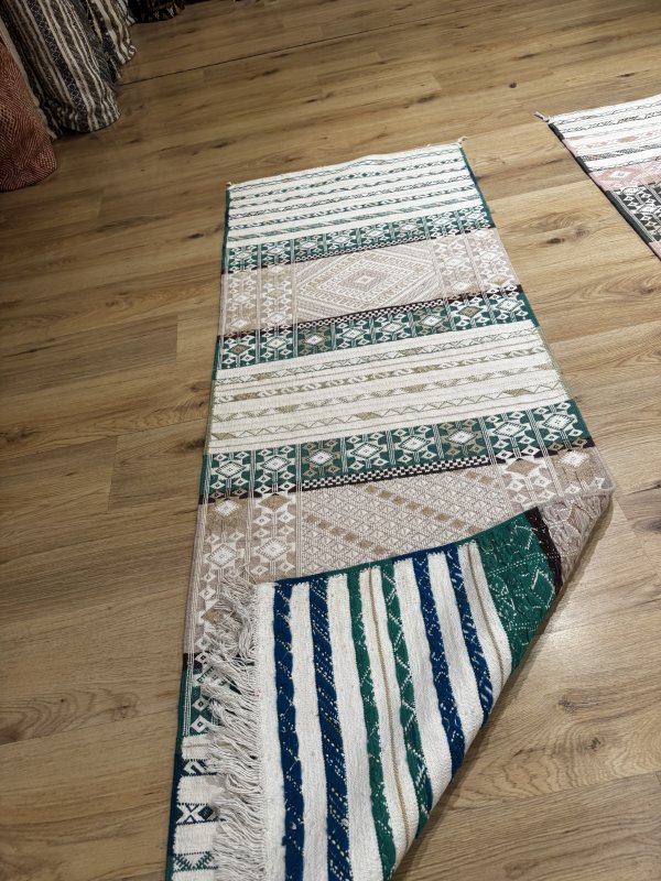 The Crimson Band Tribal Kilim Runner