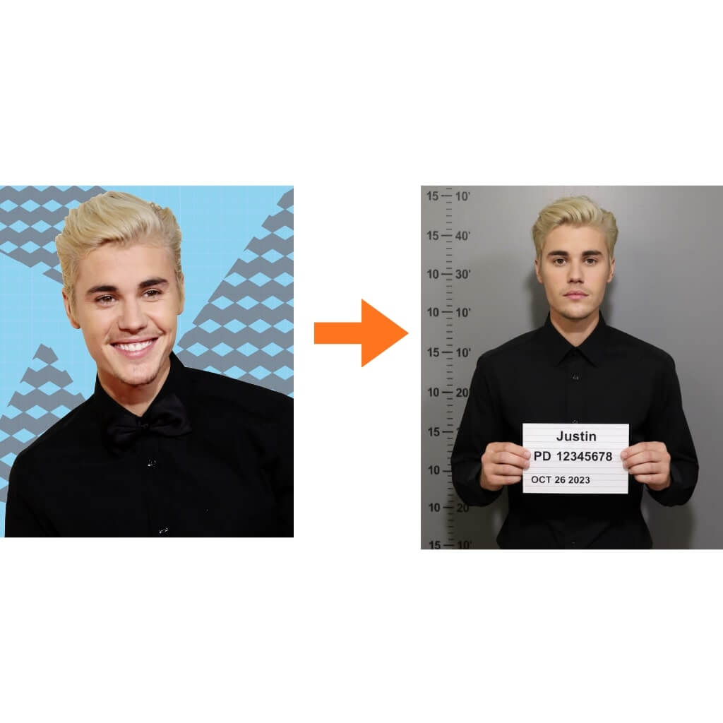 Generated mugshot