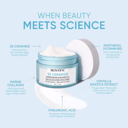 Skintific 5X Ceramide Moisturizer Gel 30g