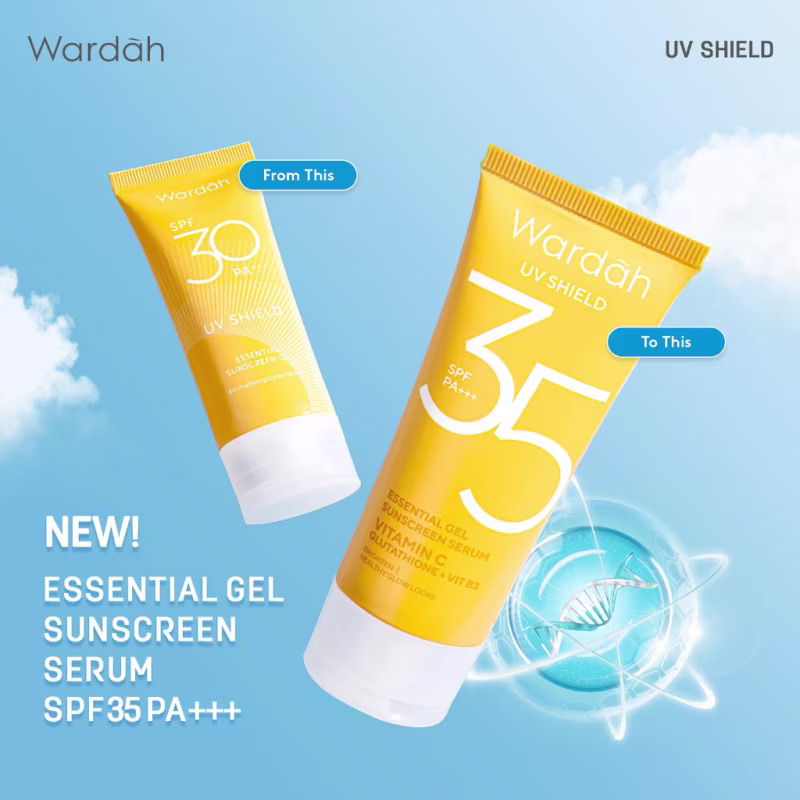Wardah UV Shield Essential Sunscreen SPF 35