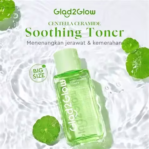 Glad2Glow Cica Centella Soothing Toner