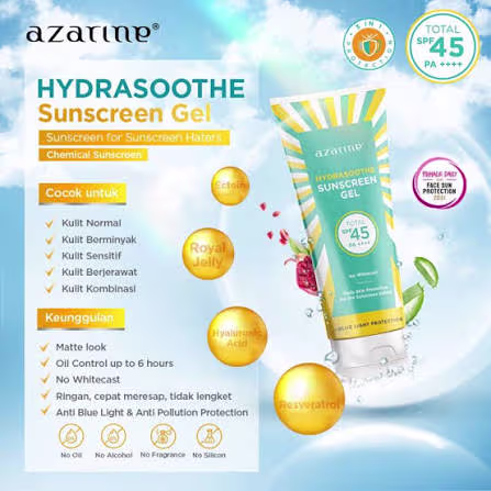 Azarine Hydrasoothe Sunscreen Gel SPF 45