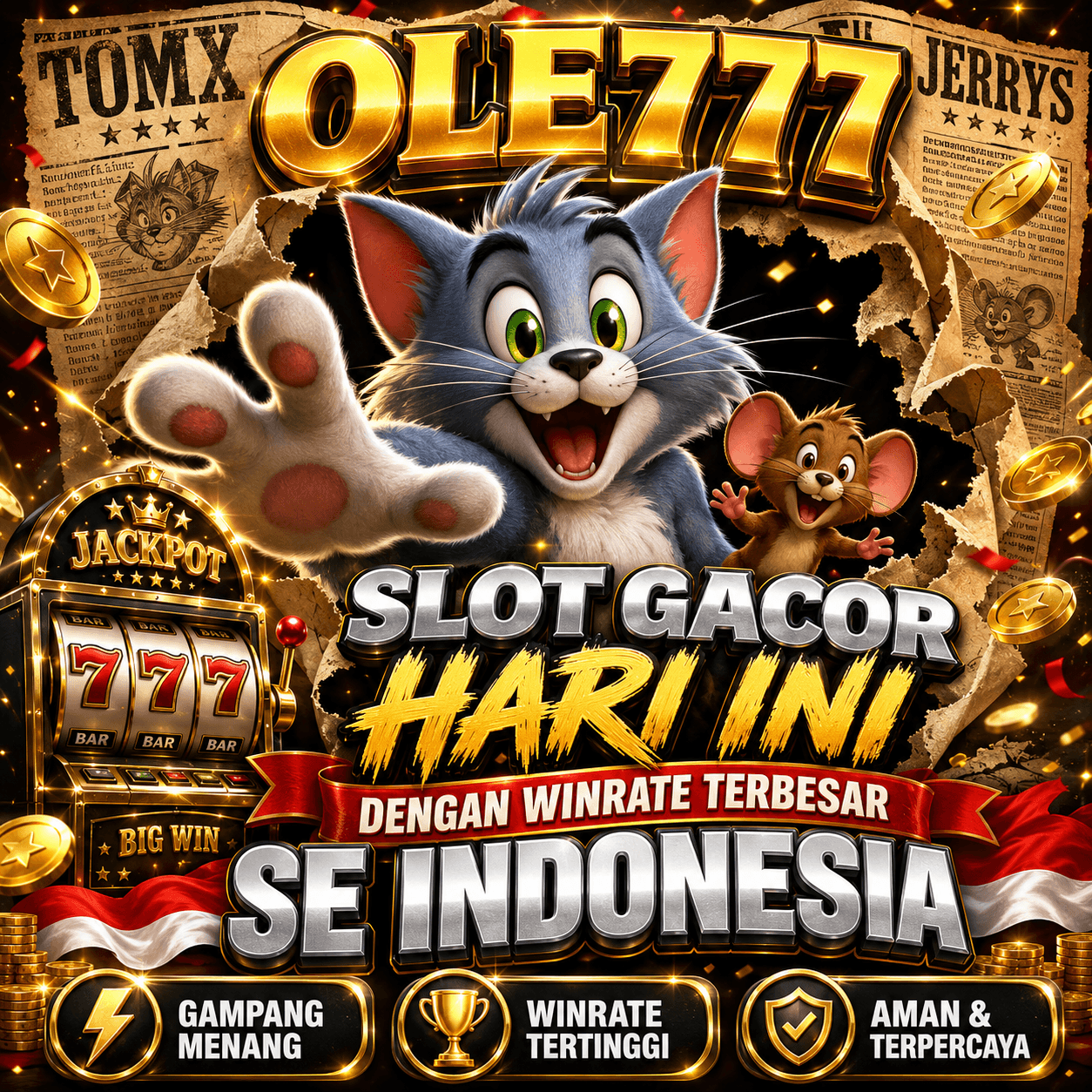 OLE777 > Link Alternatif Slot Online Gacor Dengan Winrate Terbaik Se Indonesia.
