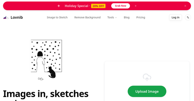 Image to Sketch | Lovnib
