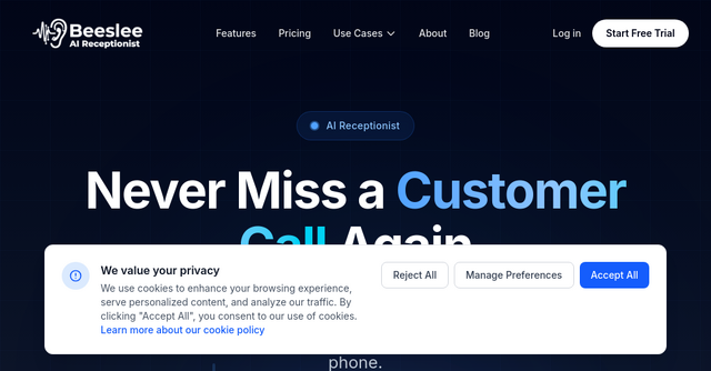 Beeslee AI Receptionist