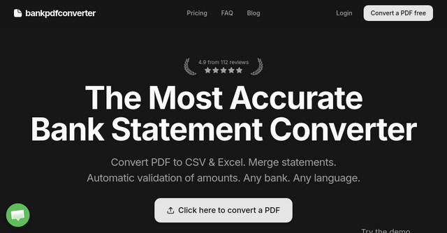 Bank PDF Converter