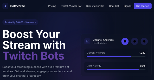 Kick and Twitch Services