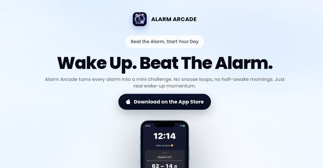 Alarm Arcade: Beat the Clock
