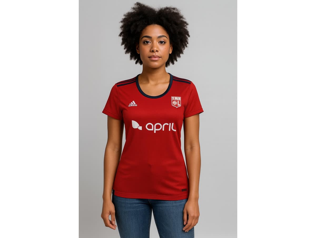 Maillot de foot FEMME ADIDAS OL A JSY W — Maillot de foot