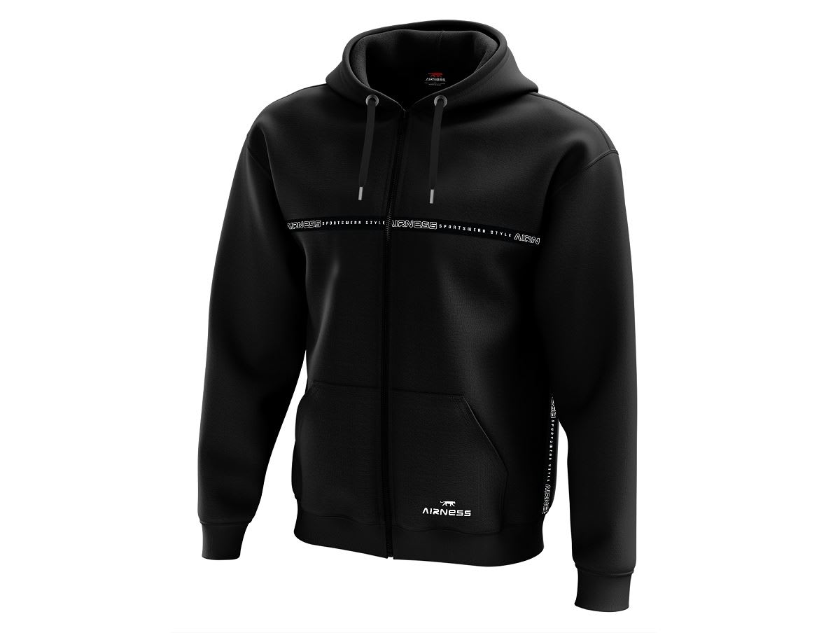 SWEAT CAPUCHE HOMME AIRNESS TAPE ASS HOODY — SWEAT CAPUCHE