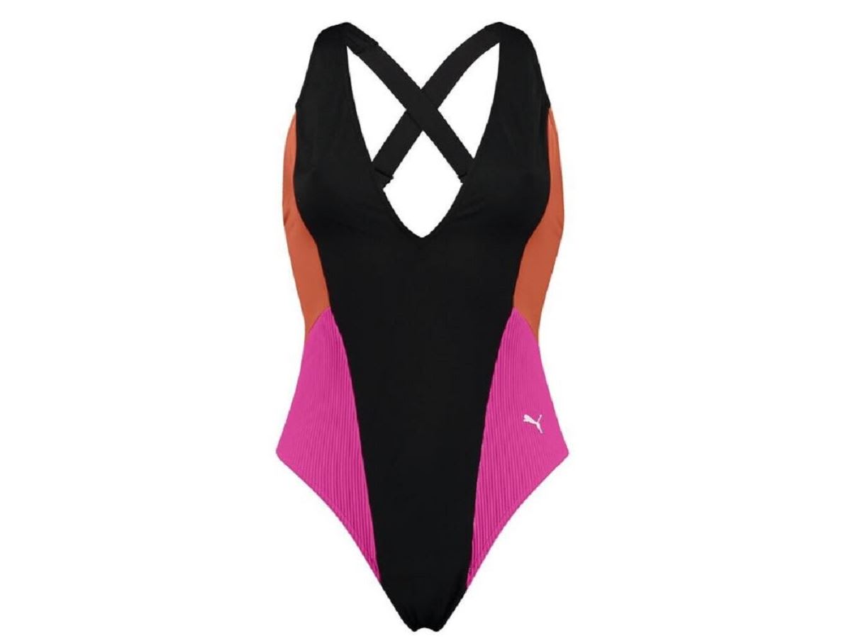 Maillot de bain FEMME PUMA N PLUNGE SWIMSUIT — Maillot de bain