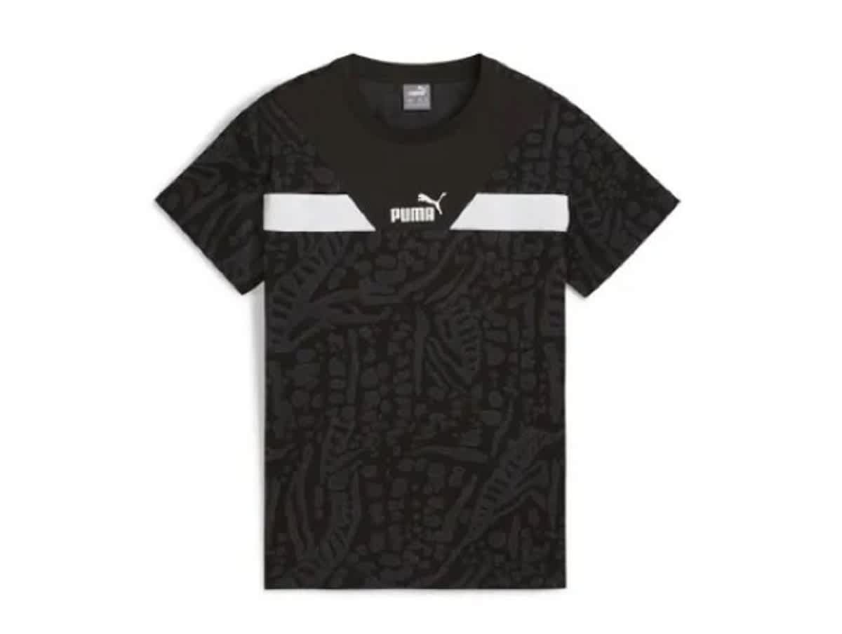 Tee-shirt ENFANT PUMA POWER HYPERNATURAL AOP RELAXED — Tee-shirt