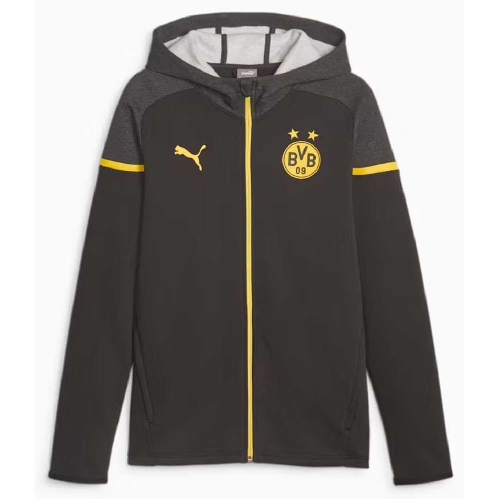 Veste Football HOMME PUMA BORUSSIA DORTMUND FOOTBALL CASUALS — Veste Football