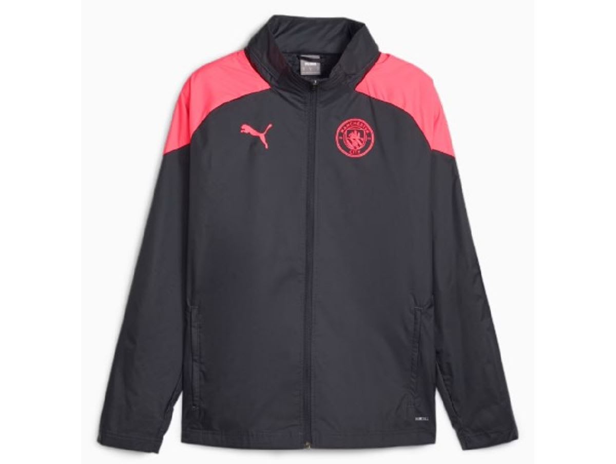 Veste Football HOMME PUMA MCFC TRAINING ALL WEATHER JACKET — Veste Football