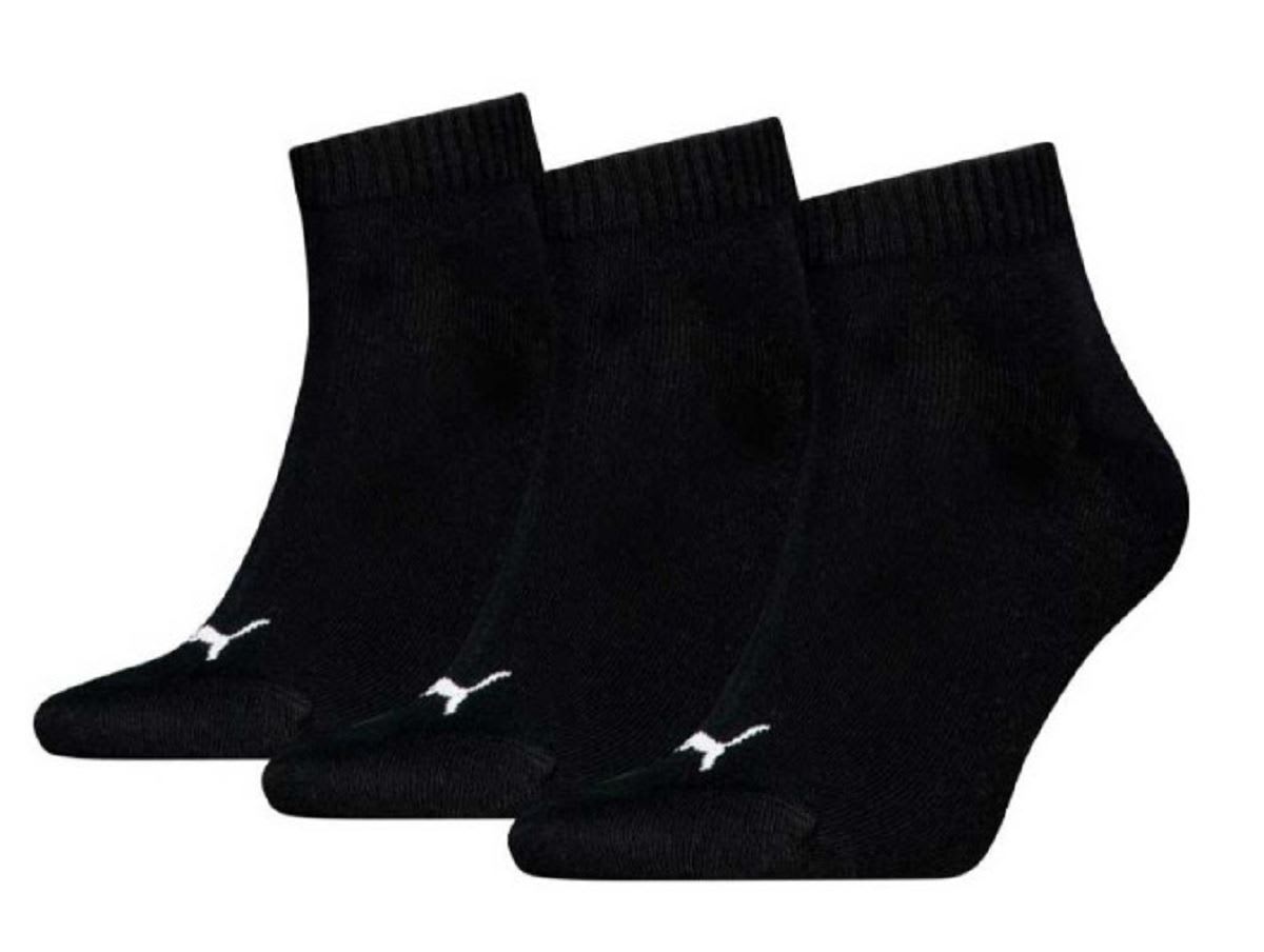 Chaussettes HOMME PUMA PUMA UNISEX QUARTER PLAIN 3P — Chaussettes
