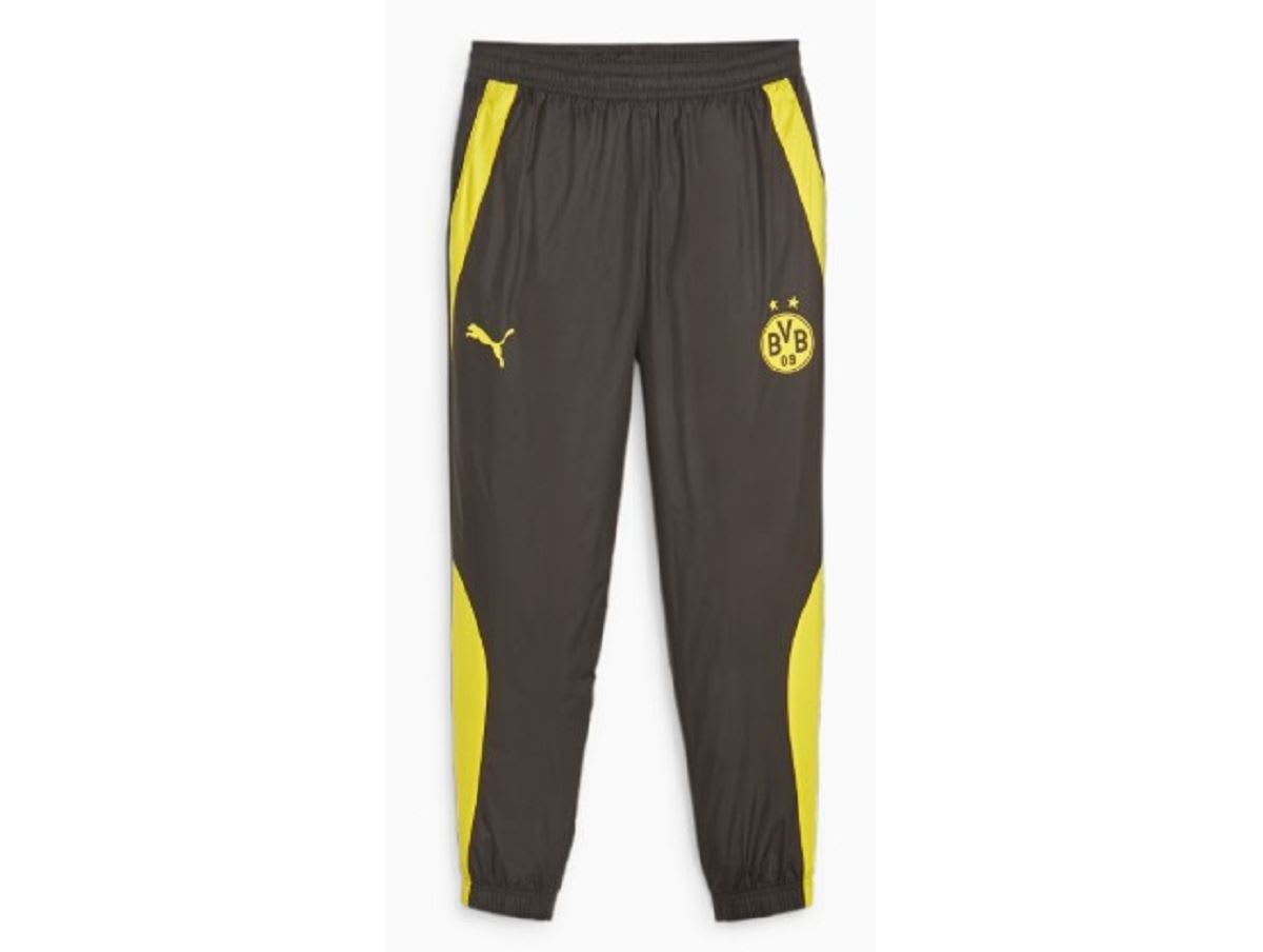 Pantalon foot HOMME PUMA BVB PREMATCH WOVEN PANT — Pantalon foot