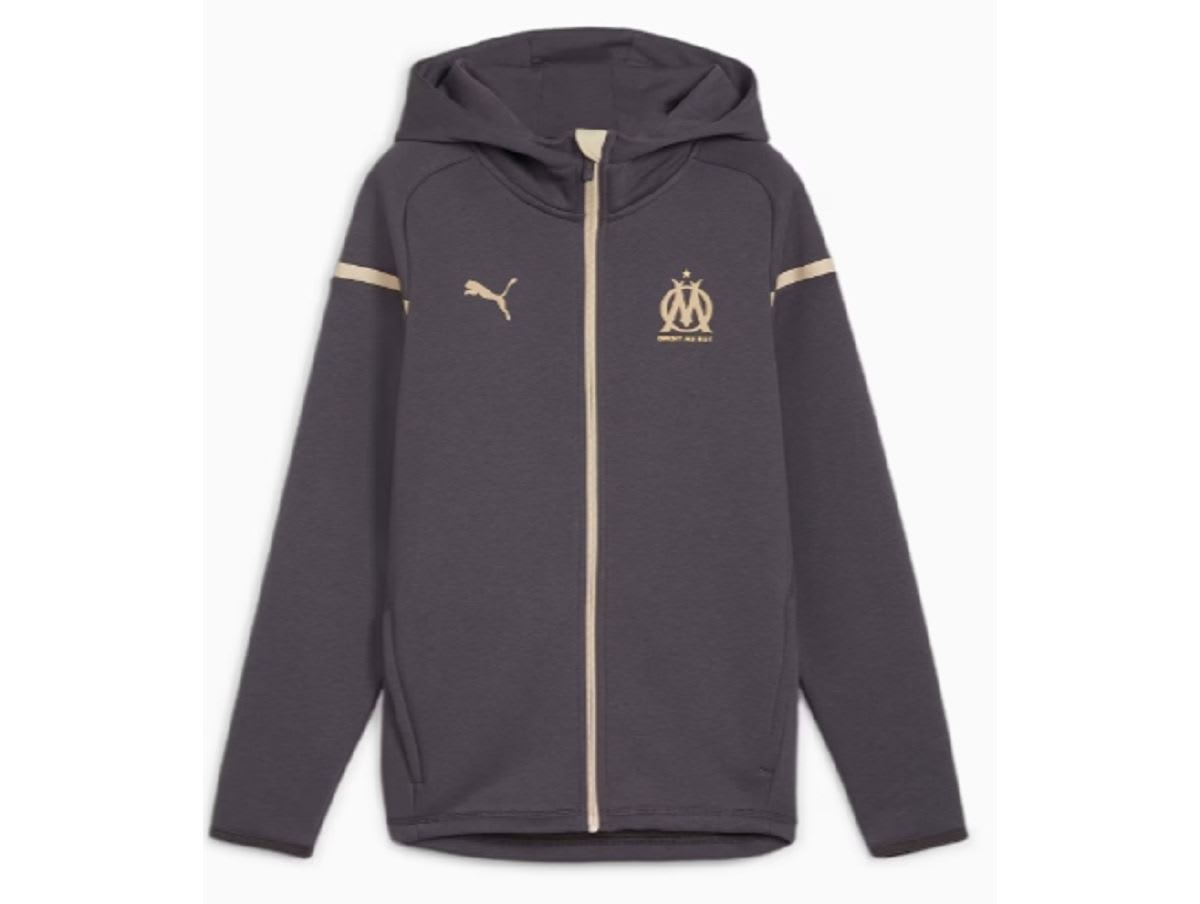 Veste Football ENFANT PUMA OM CASUALS HOODY JKT — Veste Football