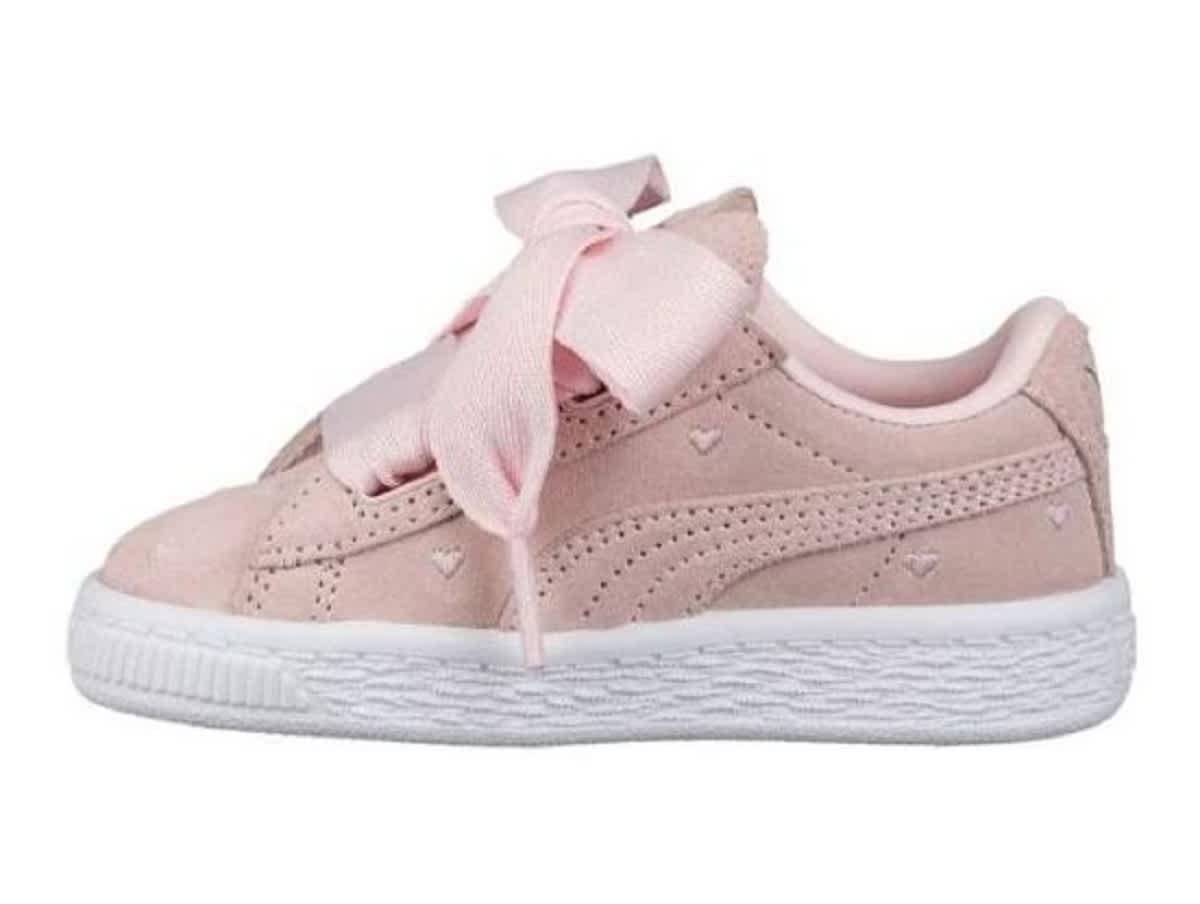 Chaussures sportswear ENFANT PUMA SUEDE HEART VALENTINE PS — Chaussures sportswear