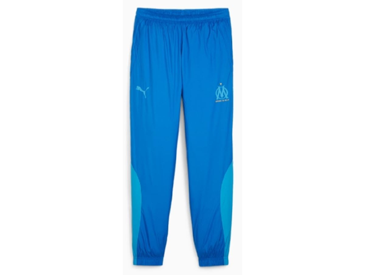 Pantalon foot HOMME PUMA OM PREMATCH WOVEN PA — Pantalon foot