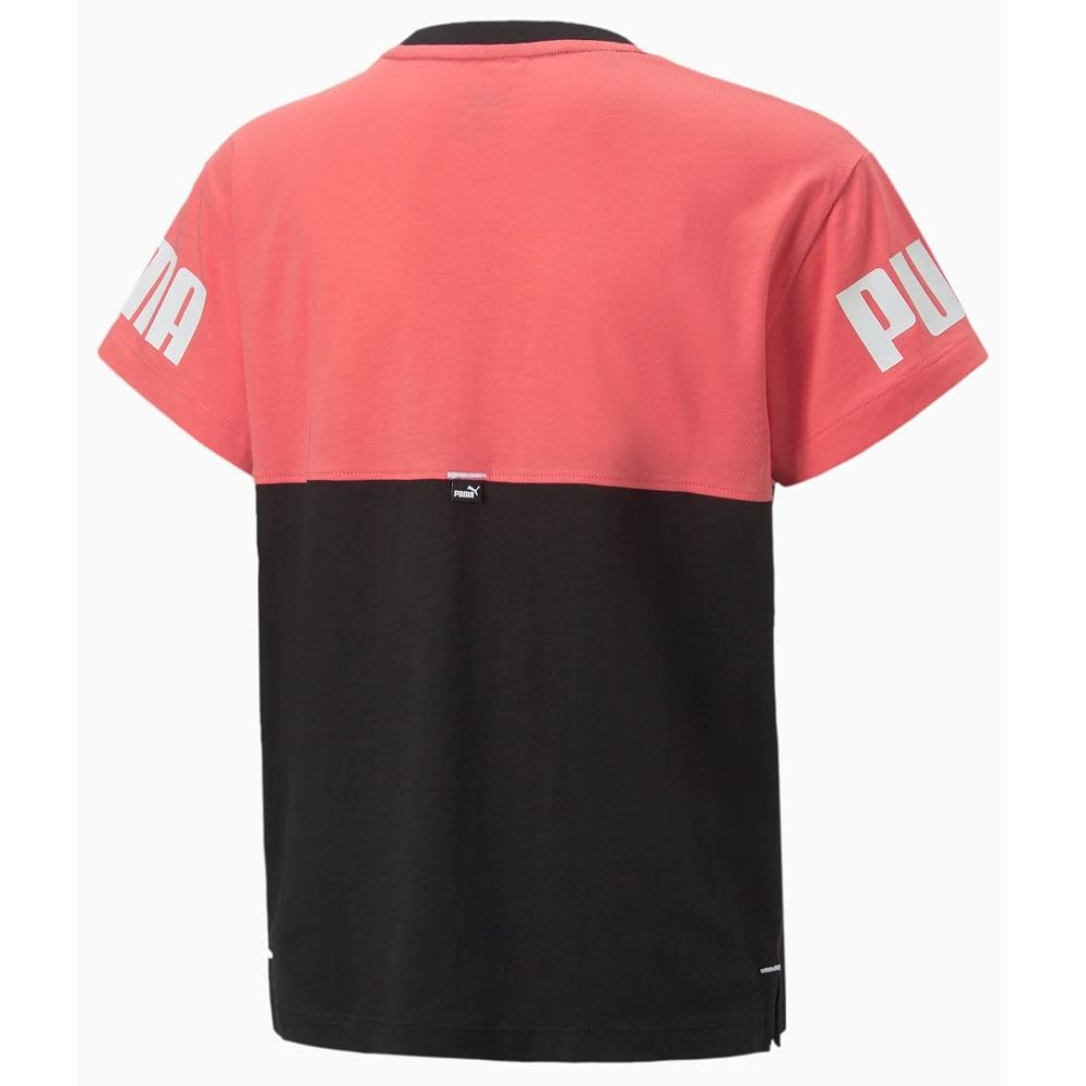 Tee-shirt ENFANT PUMA G POWER COLORBLOCK — Tee-shirt