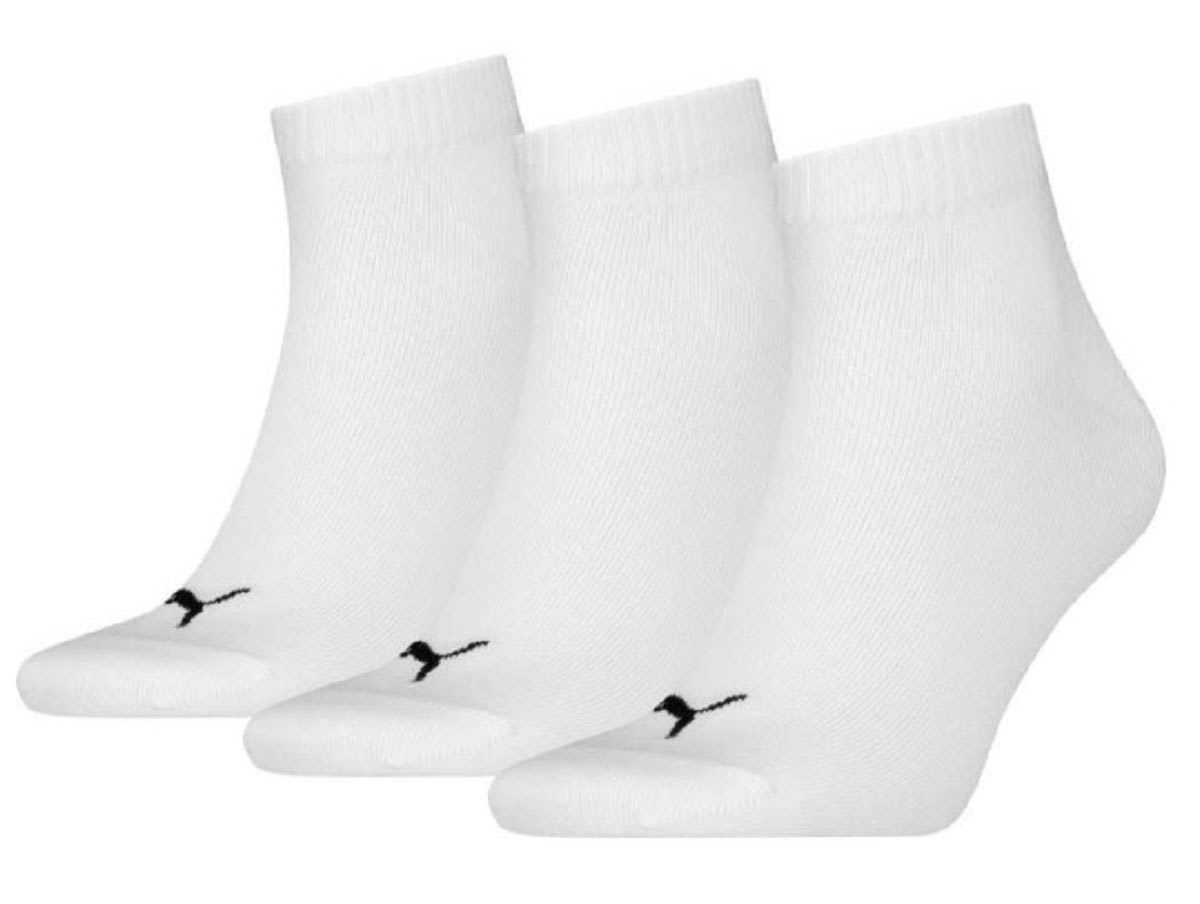 Chaussettes HOMME PUMA PUMA UNISEX QUARTER PLAIN 3P — Chaussettes