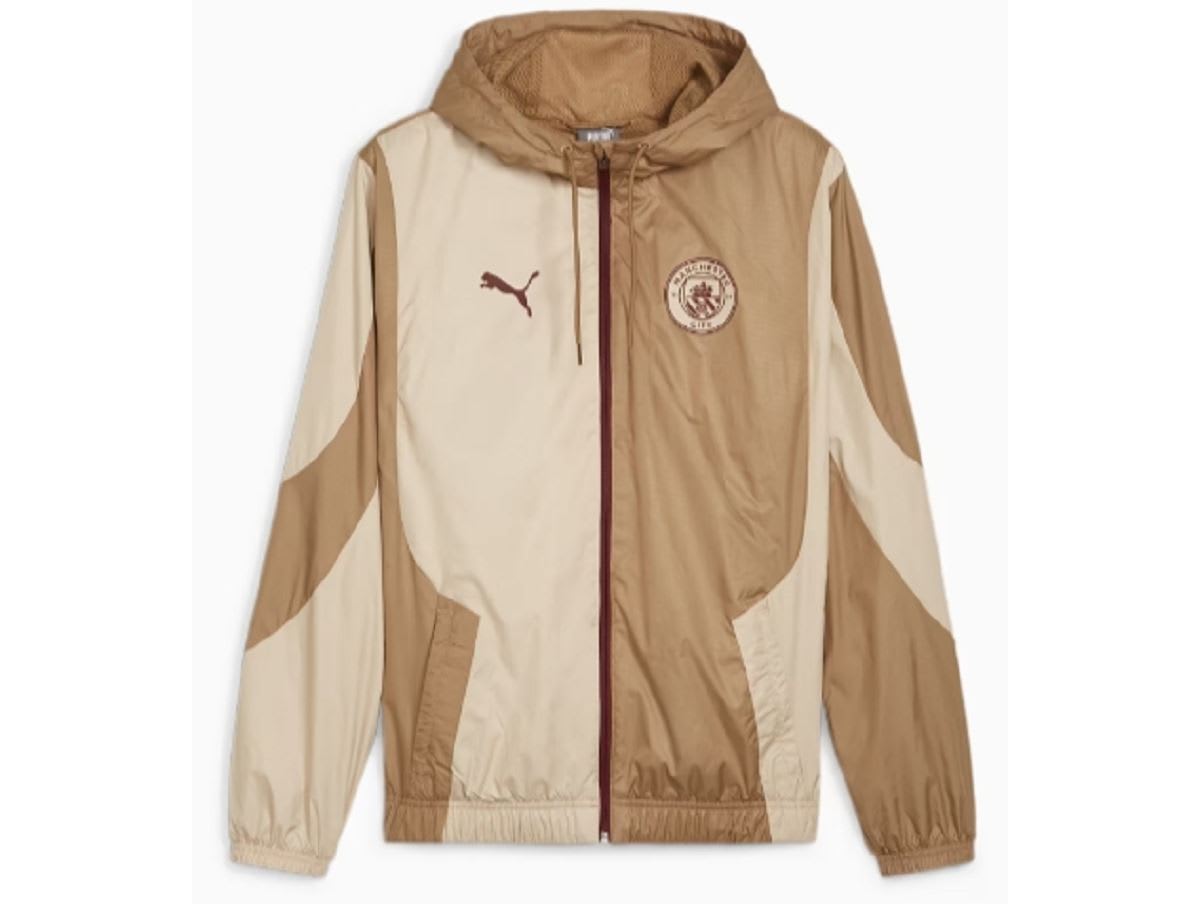 Veste Football HOMME PUMA MCFC PREMATCH WOVEN — Veste Football