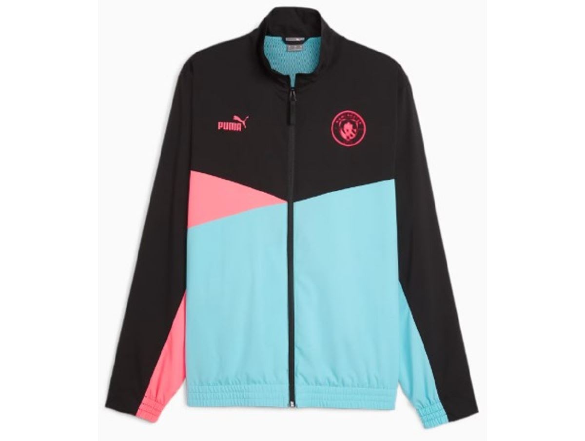 Veste Football HOMME PUMA MCFC WOVEN JACKET — Veste Football