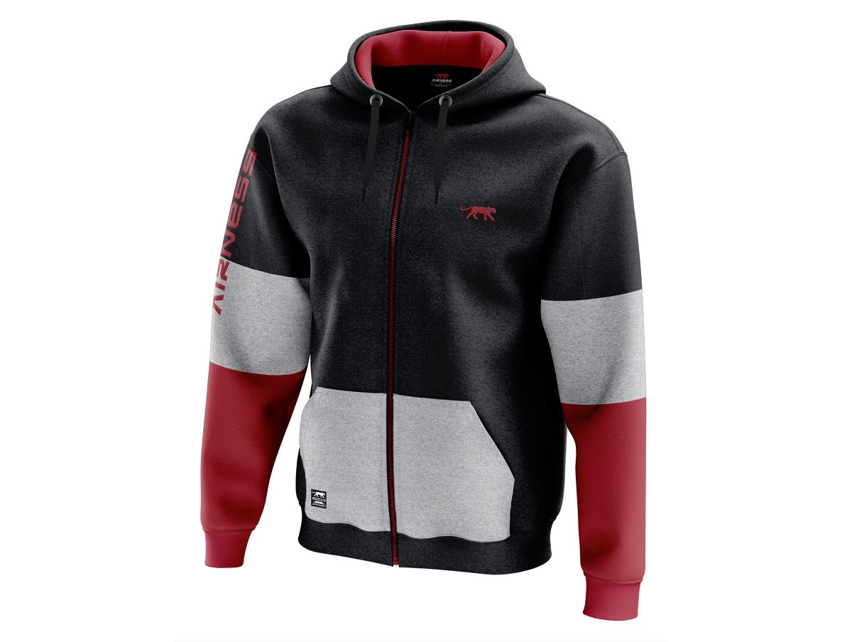 SWEAT CAPUCHE HOMME AIRNESS HENRY HOODY ZIP — SWEAT CAPUCHE