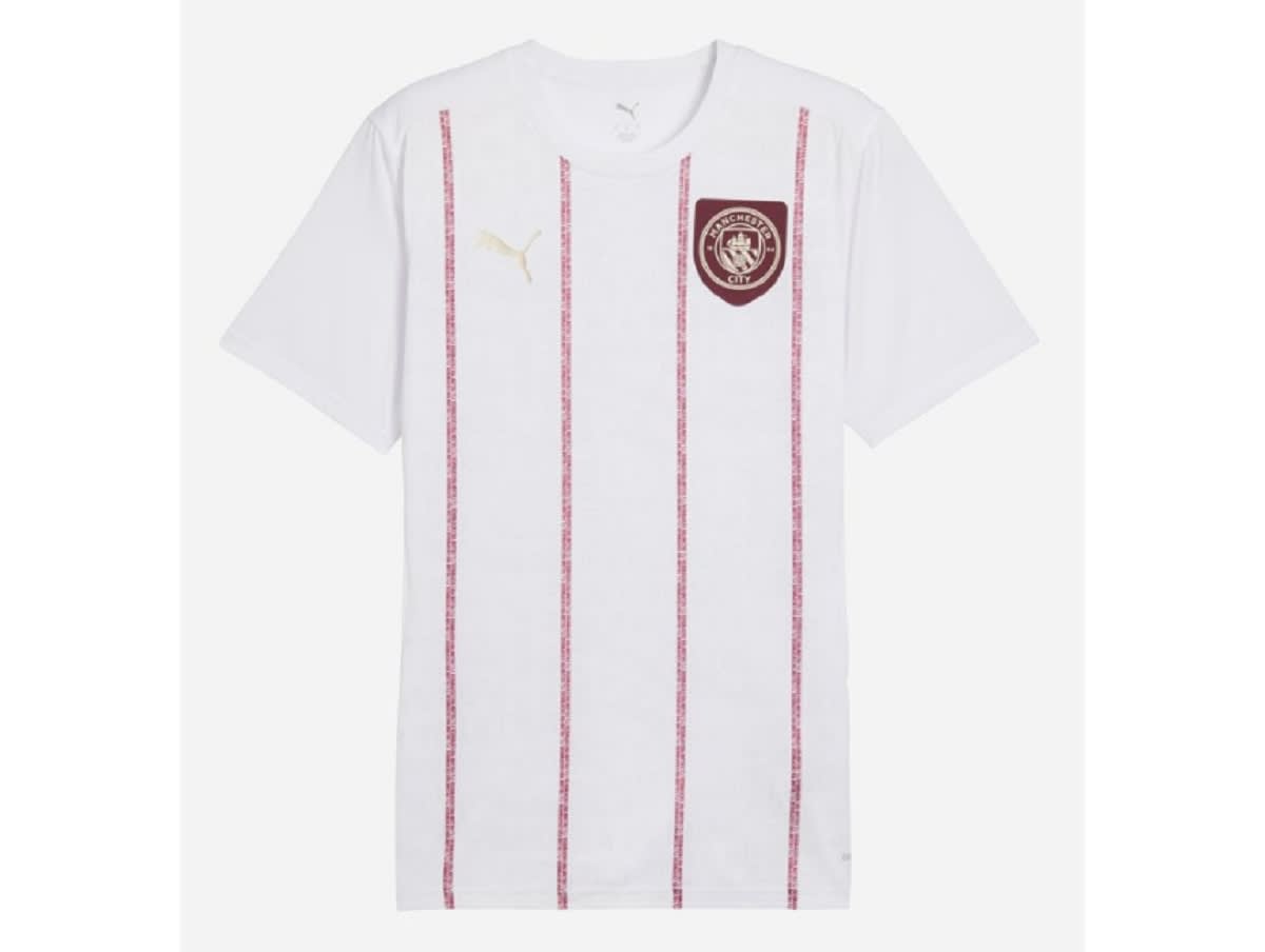 Maillot de foot HOMME PUMA MCFC PREMATCH SS JER — Maillot de foot