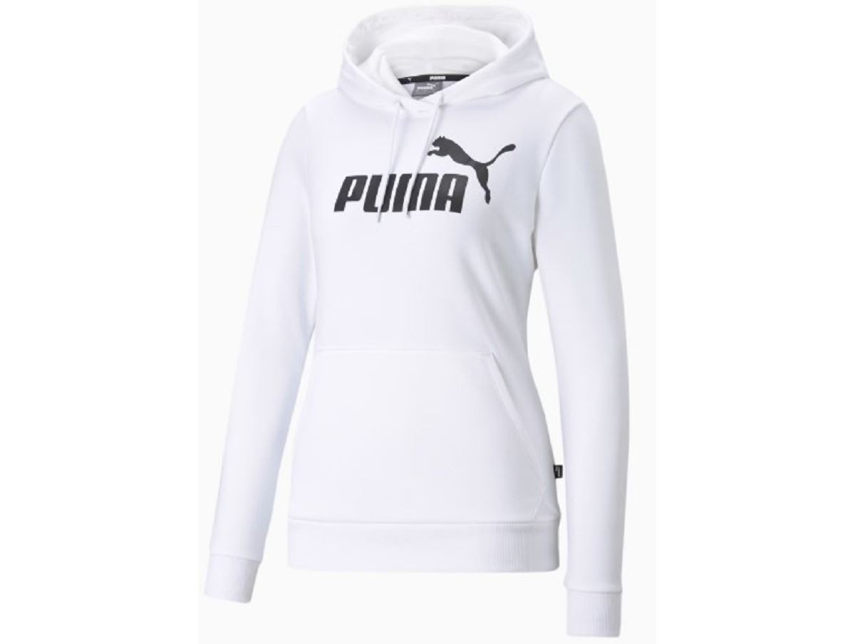 SWEAT CAPUCHE FEMME PUMA ESS SMALL LOGO CREW — SWEAT CAPUCHE