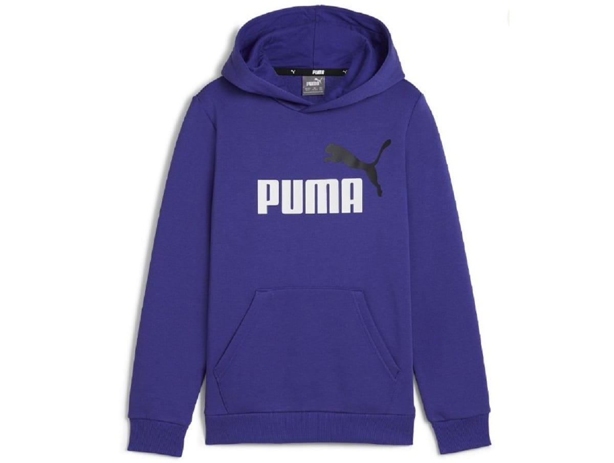 SWEAT CAPUCHE ENFANT PUMA ESS 2 VOL BIG LOGO — SWEAT CAPUCHE