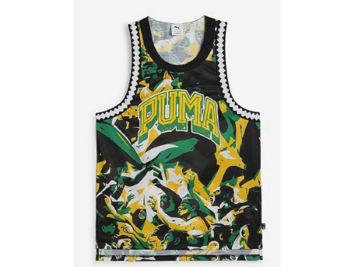 Debardeur HOMME PUMA RIVAL RAGE AOP MESH TANK — Debardeur